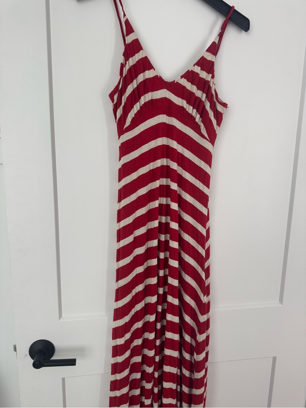 Denim & Supply Ralph Lauren Red and Cream Striped Dress